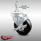 Service Caster 4 Inch SS Hard Rubber Wheel Swivel 3/8 Inch Threaded Stem Caster with Brake SCC SCC-SSTS20S414-HRS-TLB-381615 - alternate 4